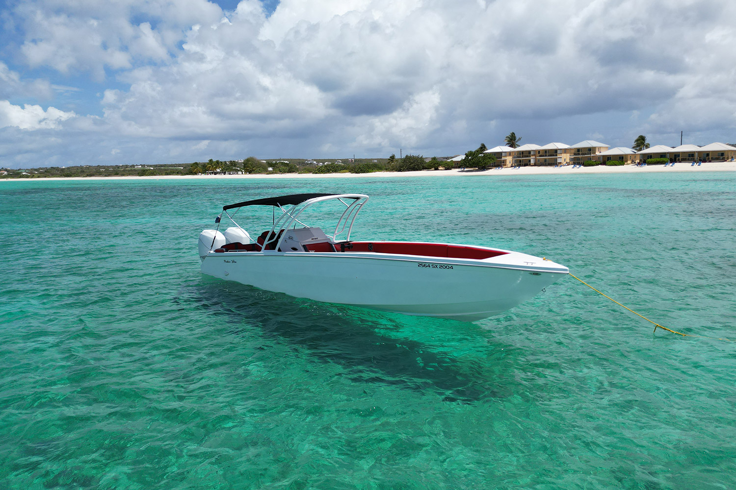 The Cigarette 36 is an elegantly designed yacht, with clean lines.