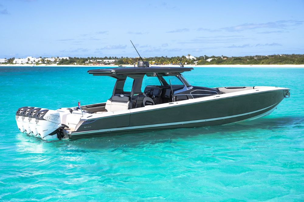 The Nautitech 40 is an elegantly designed yacht, with clean lines.