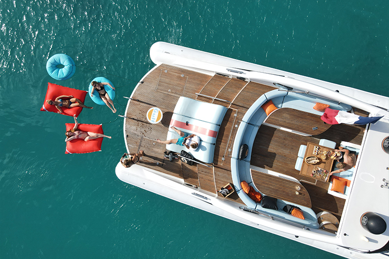The Opera 60 is an elegantly designed yacht, with clean lines.