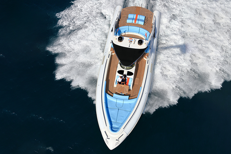 The Opera 60 is an elegantly designed yacht, with clean lines.